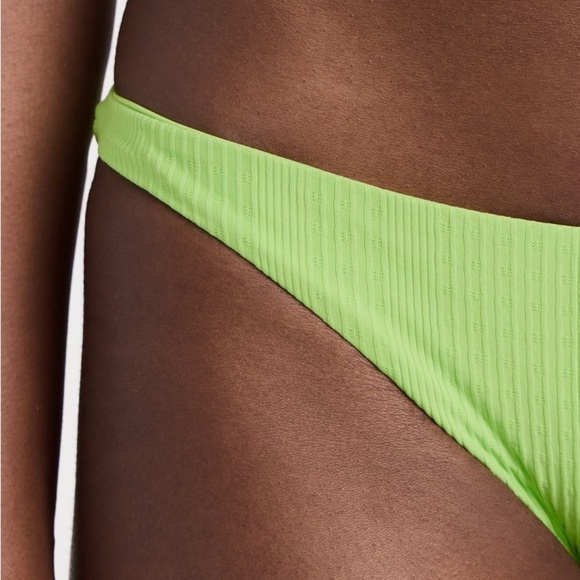 L*SPACE Camacho Bikini Bottom Color Cucumber Size XL - Picture 7 of 14